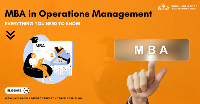 mba in operations management