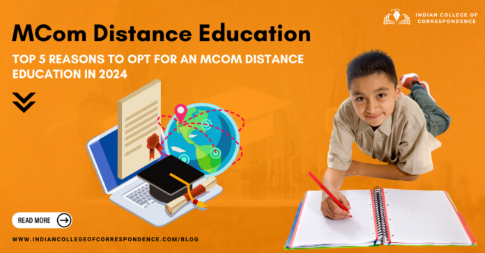 mcom distance education