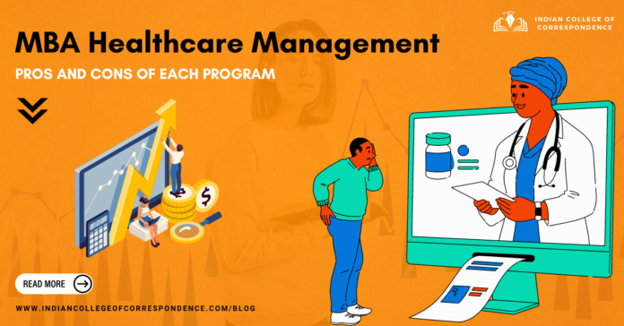 mba healthcare management online