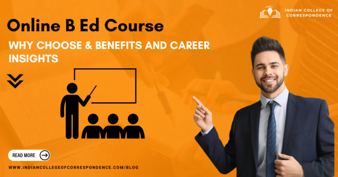 online b ed course