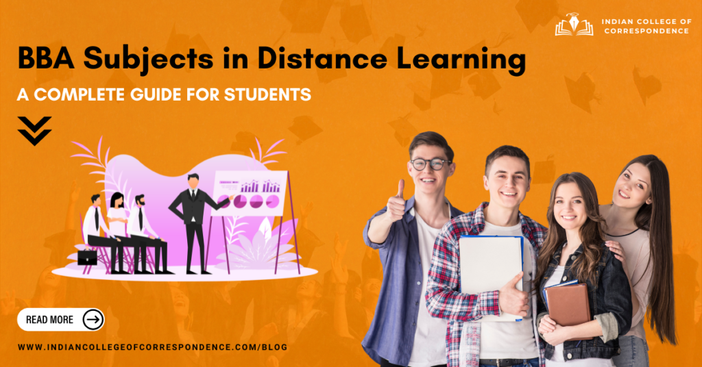 BBA Subjects in Distance Learning: A Complete Guide for Students ...