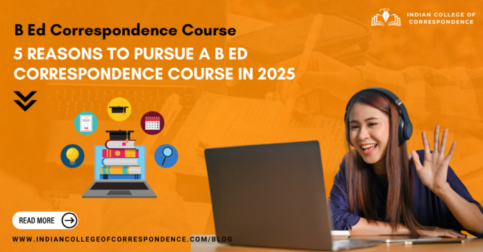 b ed correspondence course