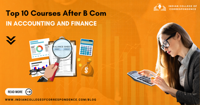 courses after b com in accounting and finance