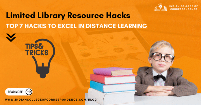 Limited library resource hacks